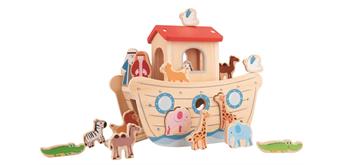 Spielba 550153 Arche Noah mit 14-teiligem Zubehör