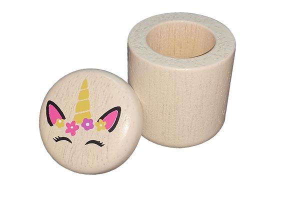 Spielba 61023-13 Milchzahndose Katze Einhorn