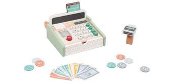 Spielba Kasse mit Scanner + Holzrechner