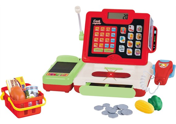 SpielMaus Küche Touchscreen-Kasse mit Zubehör