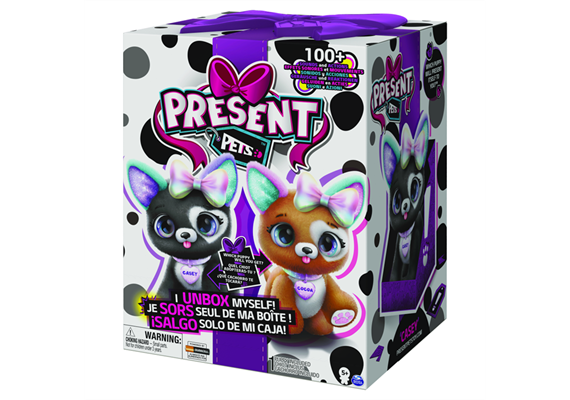 Spinmaster Present Pets Rainbow Glitter assortiert