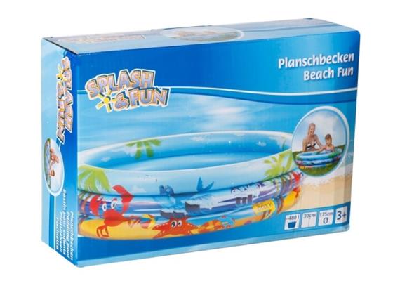 Splash & Fun Planschbecken Beach Fun 175 cm