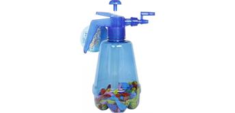 Splash & Fun Wasserbomben-Pumpe inkl. 150 Wasserbomben, blau