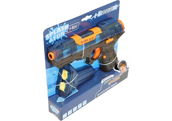 Splash & Fun Wasserpistole 23.5 cm, elektrisch