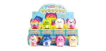 Squishy Axolotl 6 cm - 1 Stück assortiert