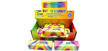 Squishy Butter 13 cm - 1 Stück assortiert