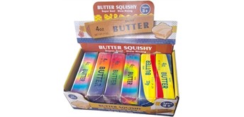 Squishy Butter 13 cm - 1 Stück assortiert