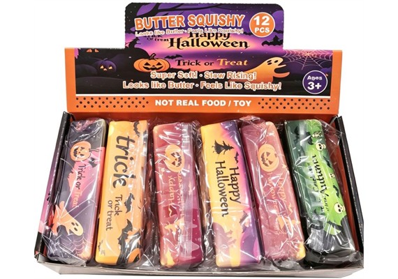 Squishy Butter 13 cm Halloween 1 Stück