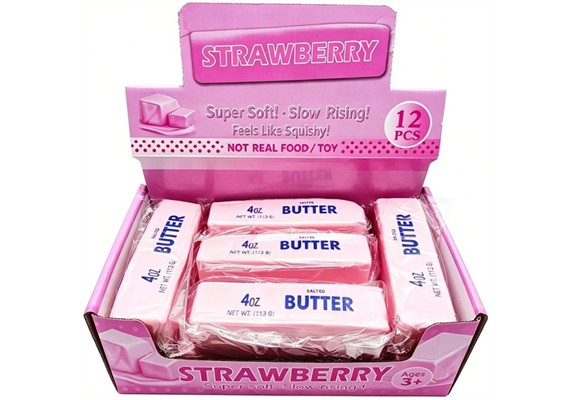 Squishy Butter Pink 13 cm