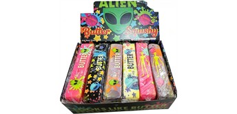 Squishy Butter XL 22 cm Aliens 1 Stück assortiert