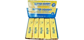Squishy Butter XXL Gelb 23.5 x 6 x 6 cm 1 Stück