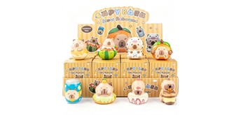 Squishy Cabybara 5 cm 1 Stück assortiert