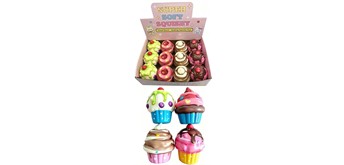Squishy Cupcake 10 x 8 cm 1 Stück assortiert