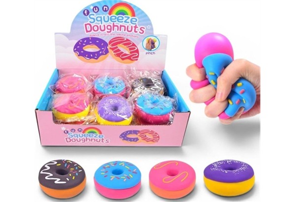 Squishy Donut 8 cm - 1 Stück assortiert