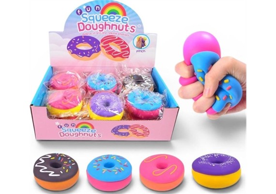 Squishy Donut 8 cm - 1 Stück assortiert