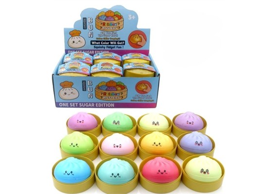 Squishy Dumpling 8.5 cm PU Schaum 1 Stück assortiert
