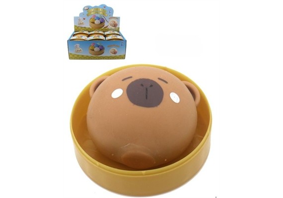 Squishy Dumpling Capybara 8.5 cm, 1 Stück assortiert