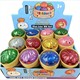 Squishy Dumpling Glitter 5 cm, 1 Stück assortiert