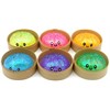 Squishy Dumpling Glitter ca. 8.5 cm, 1 Stück assortiert
