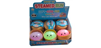 Squishy Dumpling Glitter Glow in the Dark 8.5 cm 1 Stück assortiert