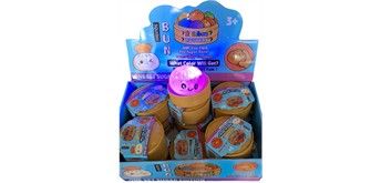 Squishy Dumpling Glitter mit LED 8.5 cm 1 Stück assortiert