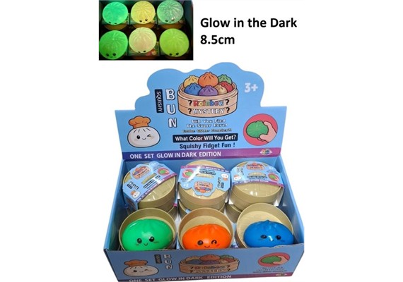 Squishy Dumpling Glow in the Dark 1 Stück