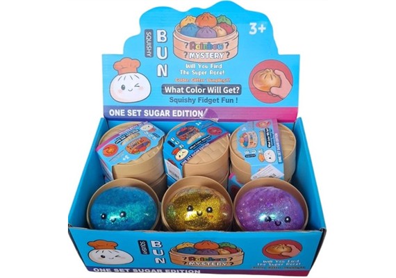 Squishy Dumpling mit Wasserperlen 1 Stück assortiert