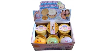 Squishy Dumpling Mystery ca. 8.5 cm, 1 Stück assortiert
