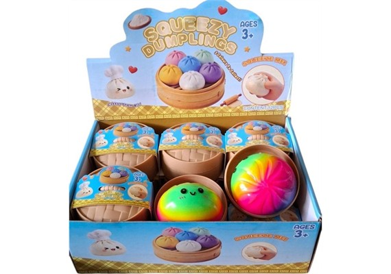 Squishy Dumpling Rainbow 8.5 cm 1 Stück