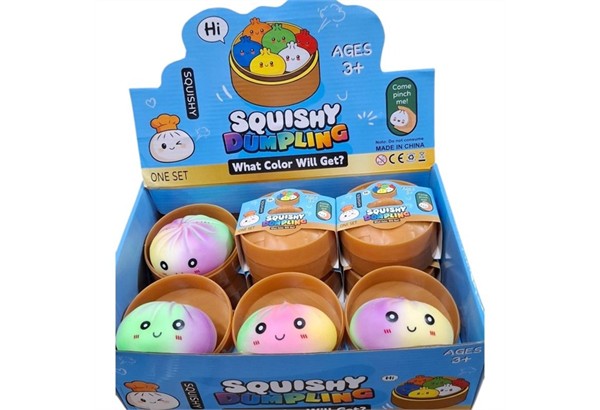 Squishy Dumpling Rainbow 8.5 cm 1 Stück