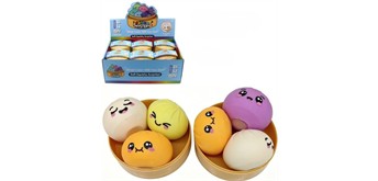 Squishy Dumpling Trio Box 5.5 cm – 3 Squishys, 1 Box assortiert