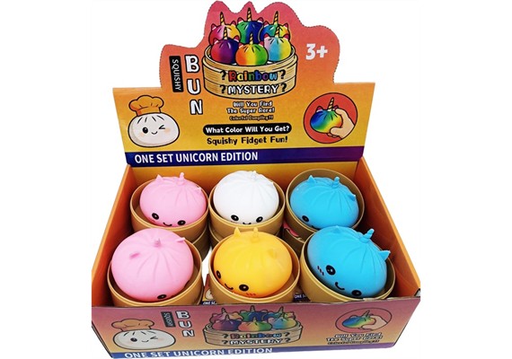 Squishy Dumpling Unicorn 8.5 cm 1 Stück assortiert