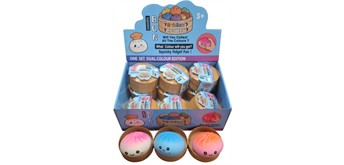 Squishy Dumpling zweifarbig 1 Stück assortiert