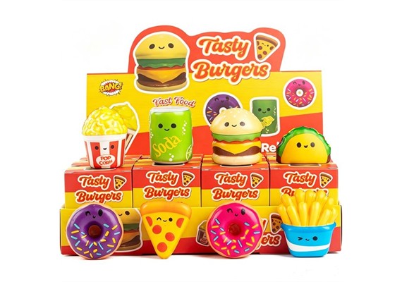Squishy Fastfood 5.5 cm - 1 Stück assortiert