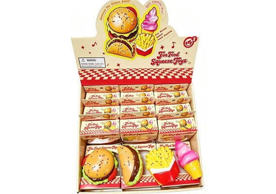 Squishy Fastfood 8 - 10 cm - 1 Stück assortiert