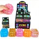 Squishy Glitzerwürfel mit Noppenblasen 1 Stück assortiert