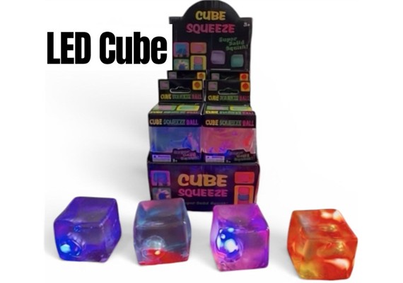 Squishy LED Würfel