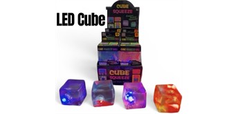 Squishy LED Würfel
