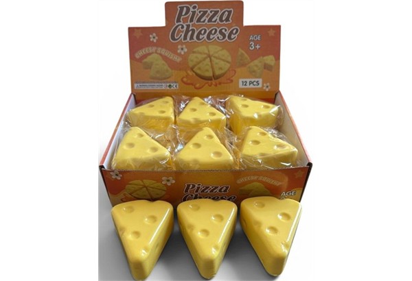 Squishy Pizza Käse – 1 Stück assortiert