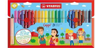 Stabilo - Filzstifte Cappi 24-er Etui