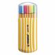 STABILO Fineliner point 88 Zebrui Box Neon 20 Stück Kunststoffbox