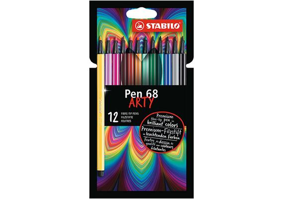 Stabilo Pen 68 Arty 12er Premium