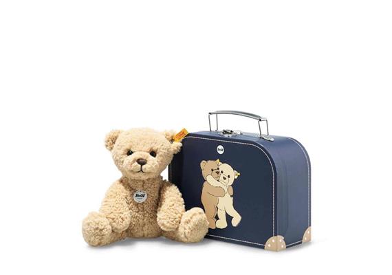 Steiff Teddybär Ben beige im Koffer, 21 cm