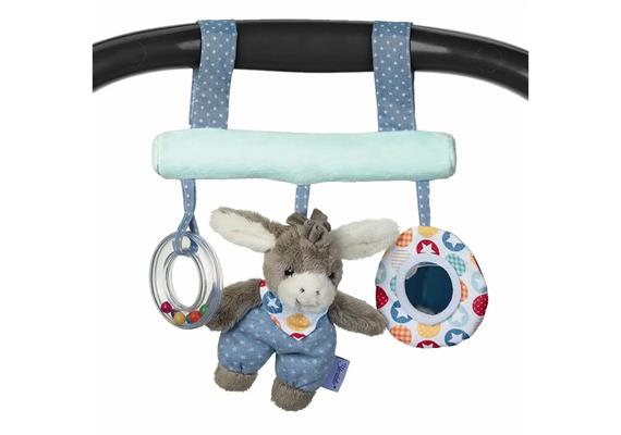 Sterntaler Aufhängespielzeug Esel Emmi Boy blau 26 cm