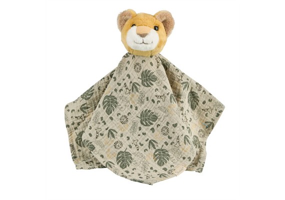 Sterntaler - Schmusetuch Löwe Leo 35 cm aus Musselin