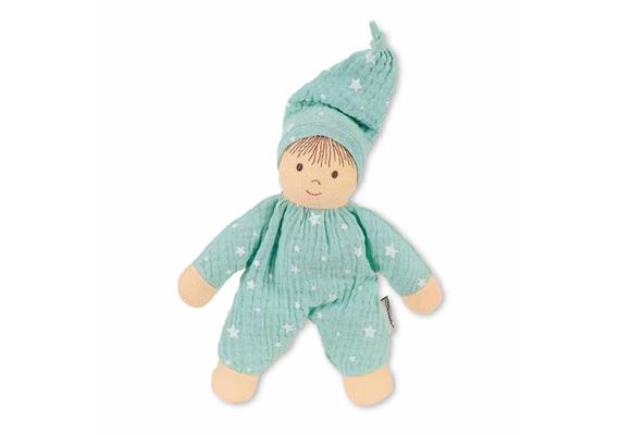 Sterntaler - Spielpuppe Heiko mit Sternchen mintgrün 23 cm inkl. Rassel
