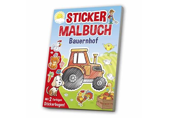 Sticker/Malbuch Bauernhof DIN A4