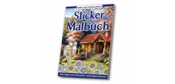 Sticker Malbuch Erwachsene Ruhe und Gelassenheit