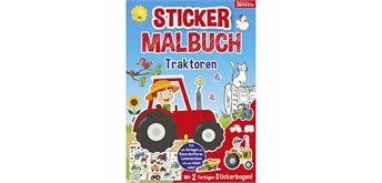 Sticker Malbuch Traktor