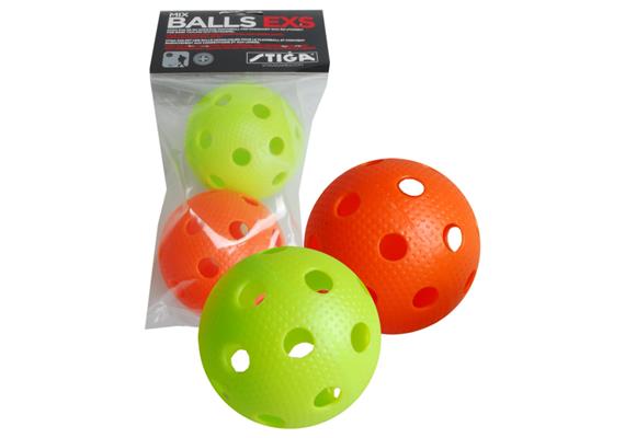 Stiga - Unihockey Ball bunt, 2 Stk